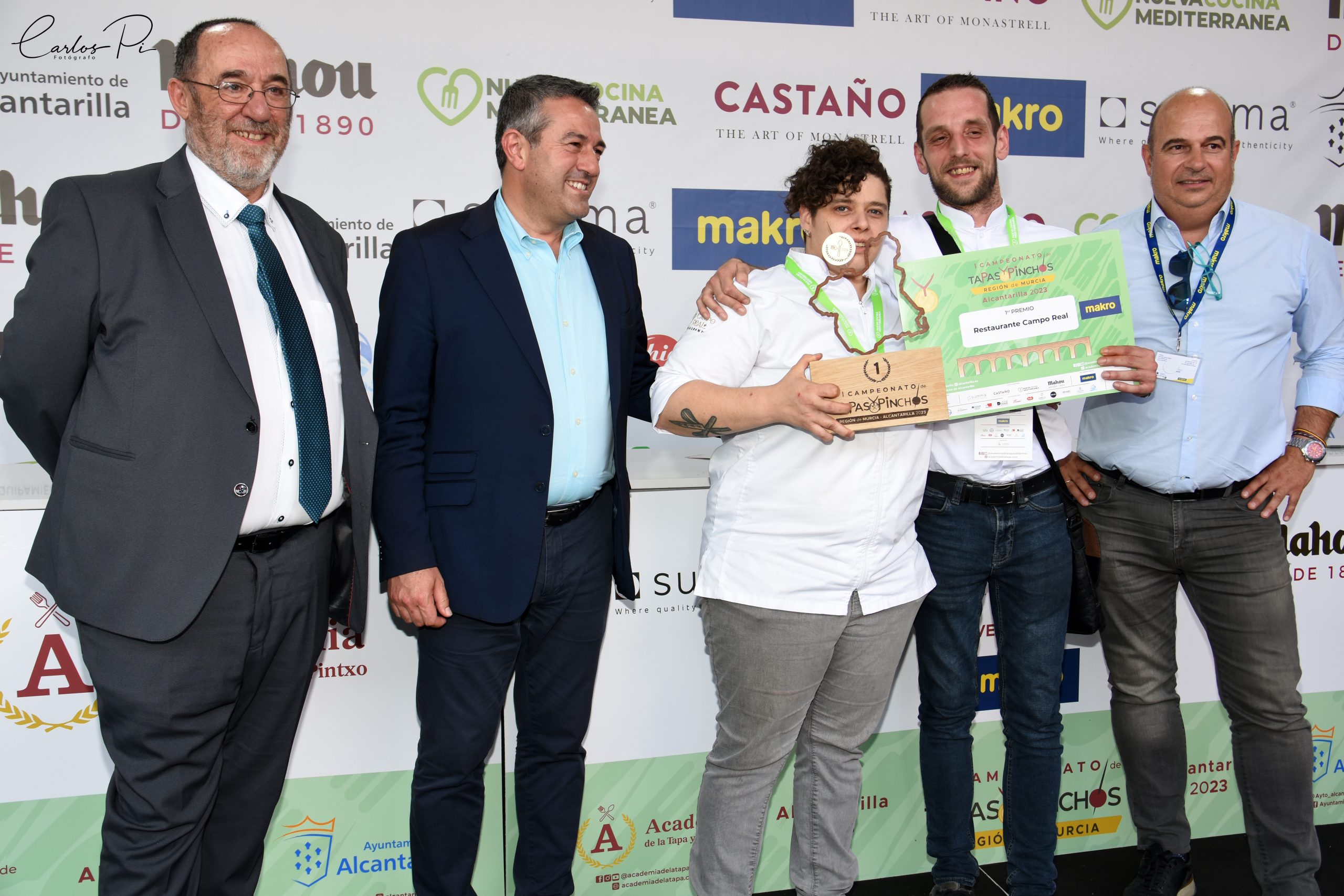Ana María Sánchez, del Rte. Campo Real, gana el I Campeonato de Tapas y Pinchos de la Región de Murcia